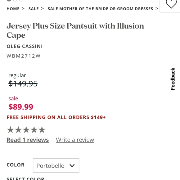 Mother of the Bride pants suit - Picture 4 of 4